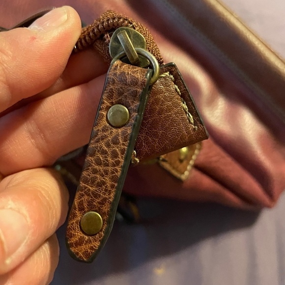 B.O.C Born Concept Beautiful Burgundy Purse Crossbody Medium Sized - Picture 11 of 13